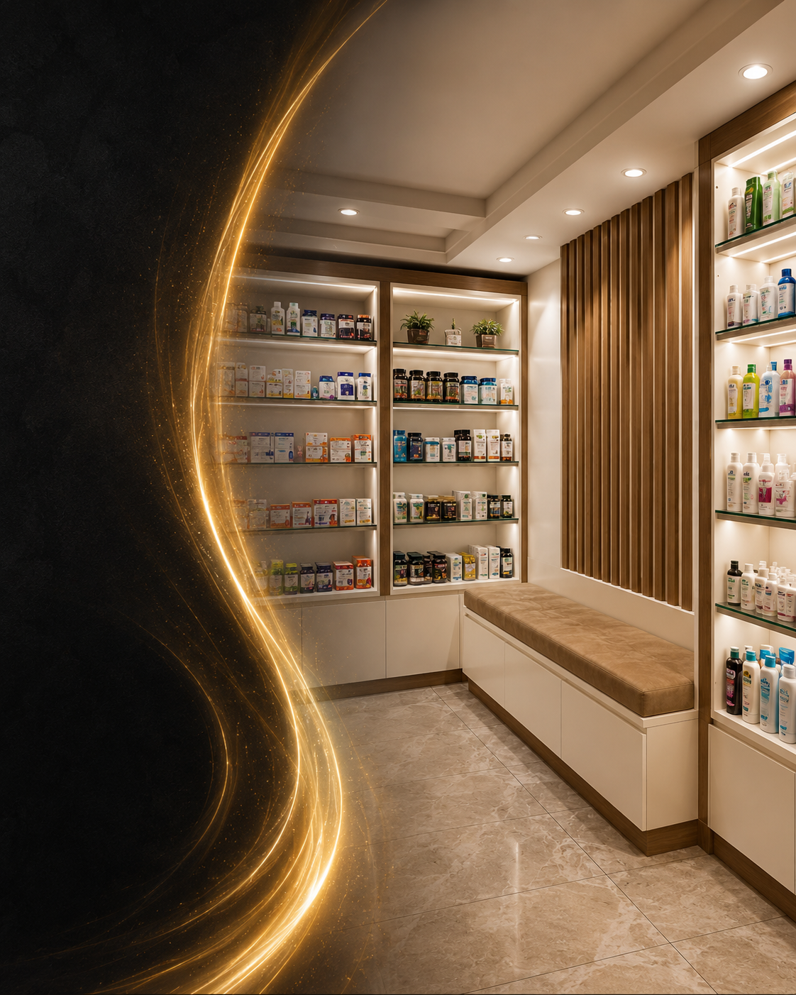 طراحی و تجهیز تخصصی داروخانه در کامرانیه